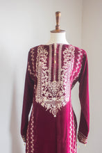 Load image into Gallery viewer, Vital Maroon Shirt - Sanyra | Ethnic designer clothing