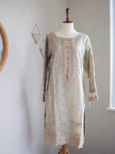 3PC Olive Ocean (W20) - Sanyra | Ethnic designer clothing