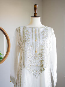 3PC Daisy Gold (S20) - Sanyra | Ethnic designer clothing